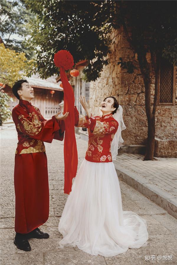 秀禾服婚纱照丽江怎么拍