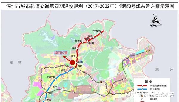 该地铁线路 未纳入深圳市城市轨道交通第四期建设规划,预计2022年后开