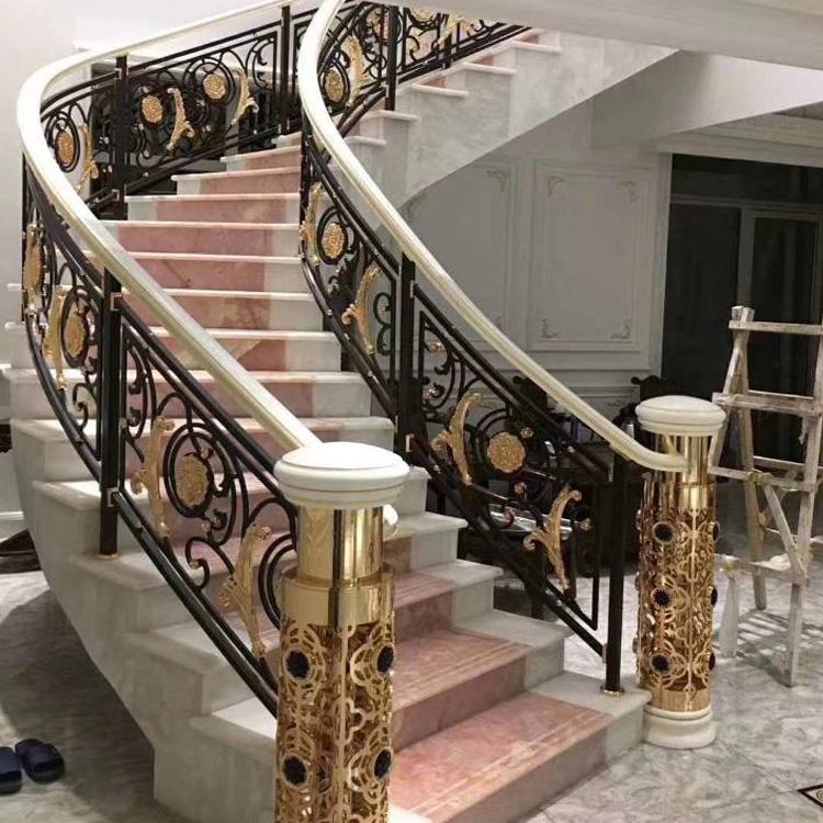 酒店安装了铝艺楼梯扶手优惠