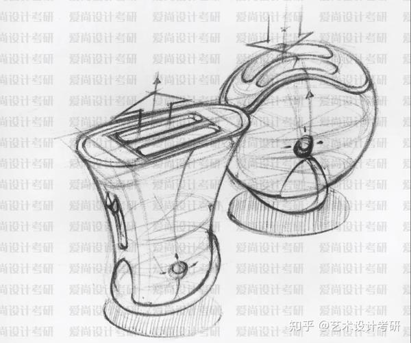 工业产品设计手绘干货产品造型分析二文末有惊喜