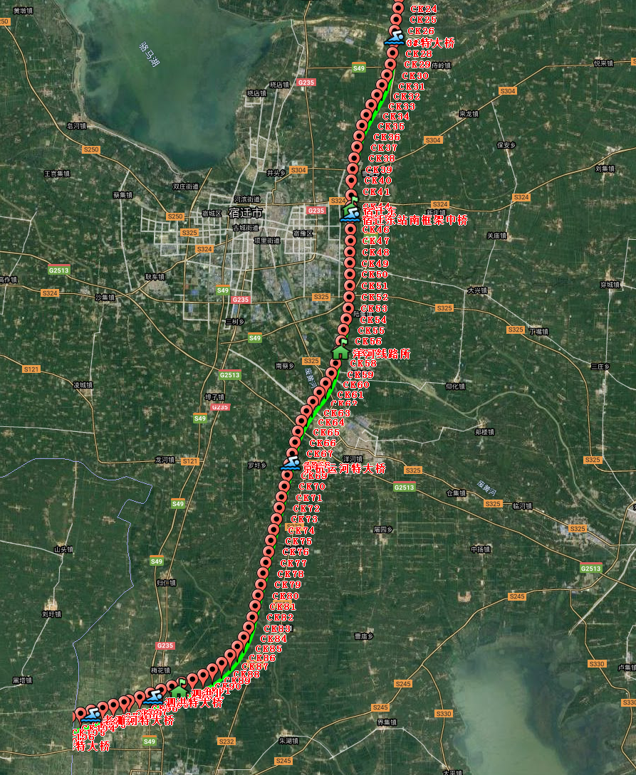 全长78km宿迁东站就要来了经由宿城区洋河新区宿迁经济开发区