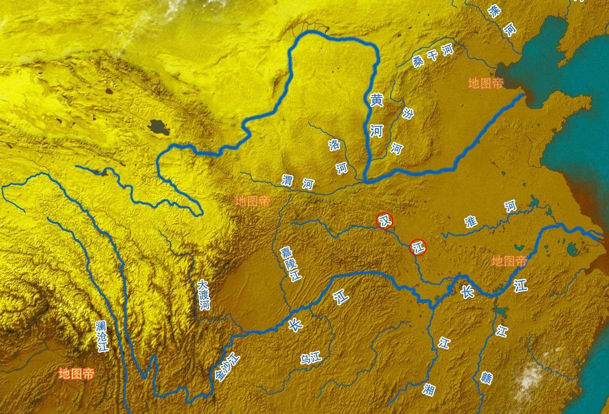 陕西有黄河渭河和汉江为何只有汉江可通航