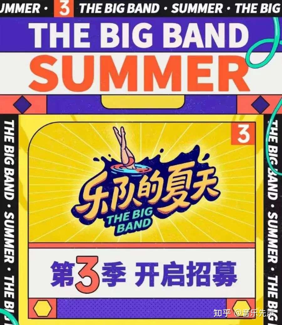 《乐队的夏天》第三季招募之「乐夏巡星计划,已经与六大音乐厂牌