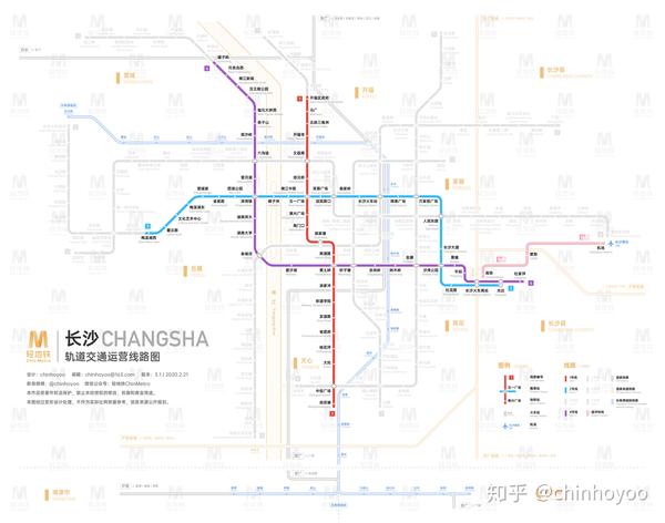 长沙轨道交通线路图2026运营版