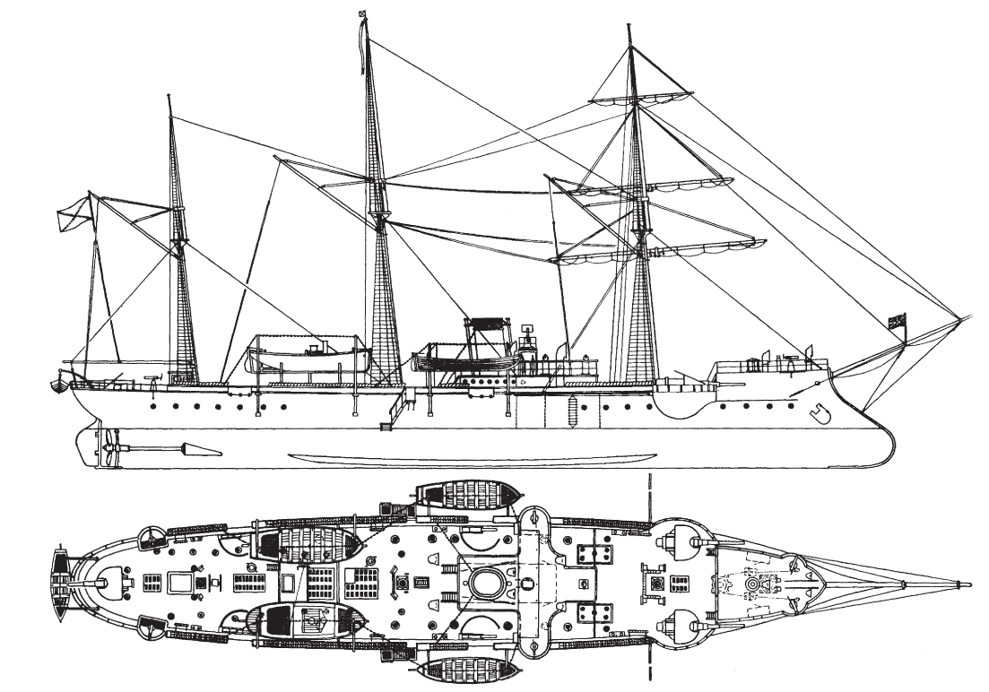 1900年第四次大沽口之战中的联军参战舰船