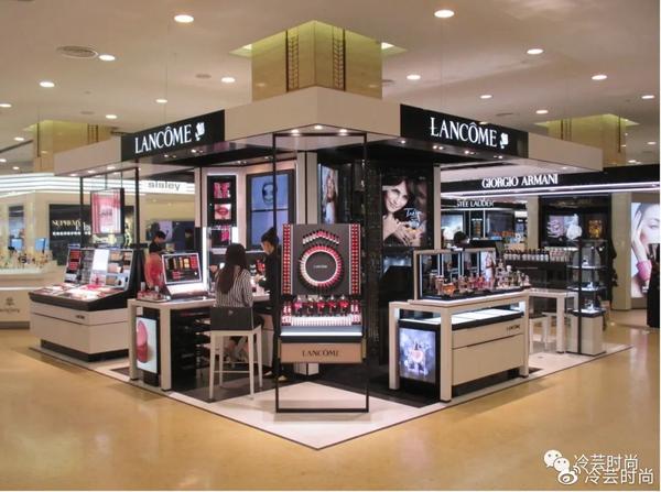 (图片来源:庄主同事拍摄兰蔻店铺)