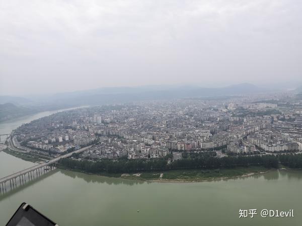 阆中古城全景