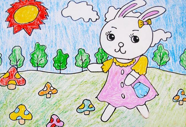 儿童学画画 | 孩子总是重复涂色,弄得画面一团糟怎么办?