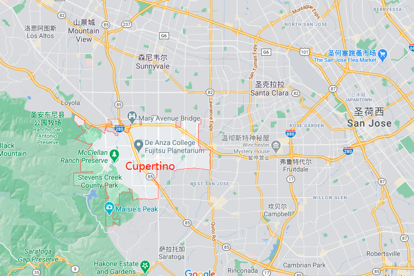 为什么那么多华人家庭喜欢apple总部的所在地库布蒂诺cupertino