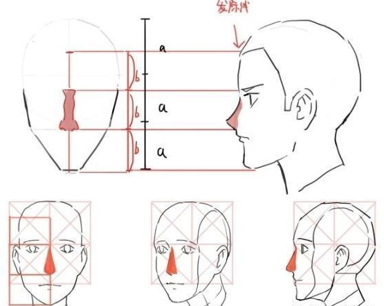 画动漫人物入门怎么画啊