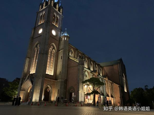 韩国首尔明洞天主教堂视频-韩国最早的本地教堂