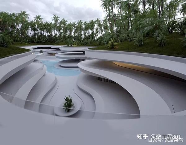 vlasov)乌克兰的设计师,他的设计全是近乎梦幻和空灵的概念建筑可谓是