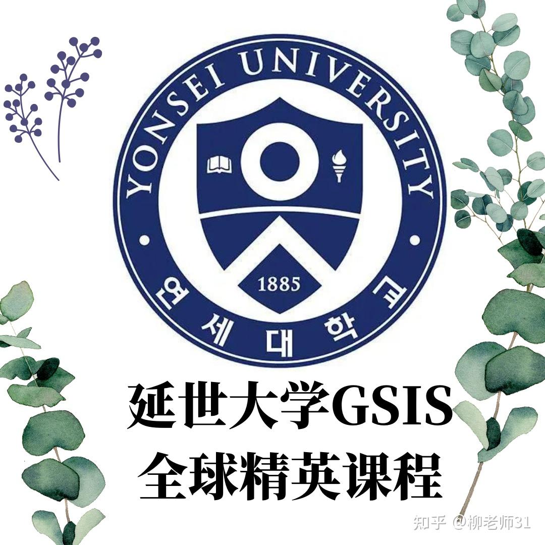 延世大学gsis全球精英课程申请 知乎