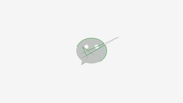 微信的logo是这样设计,你造吗?