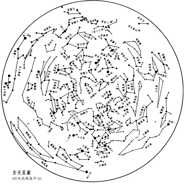 图/全天88星座  来源于网络