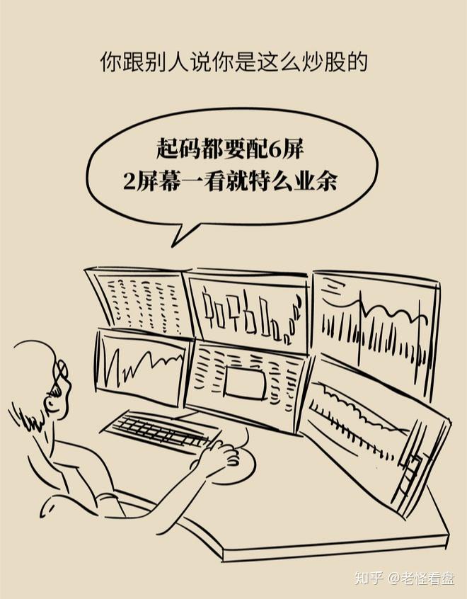 股市漫画炒股迷惑行为你中招了吗