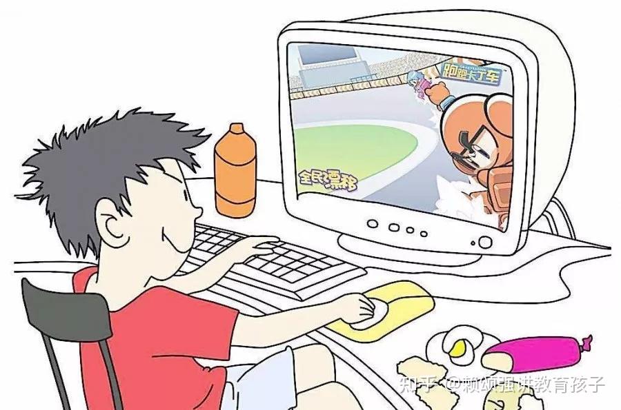 为什么越来越多的孩子沉迷手机电脑网络游戏,网瘾了呢?
