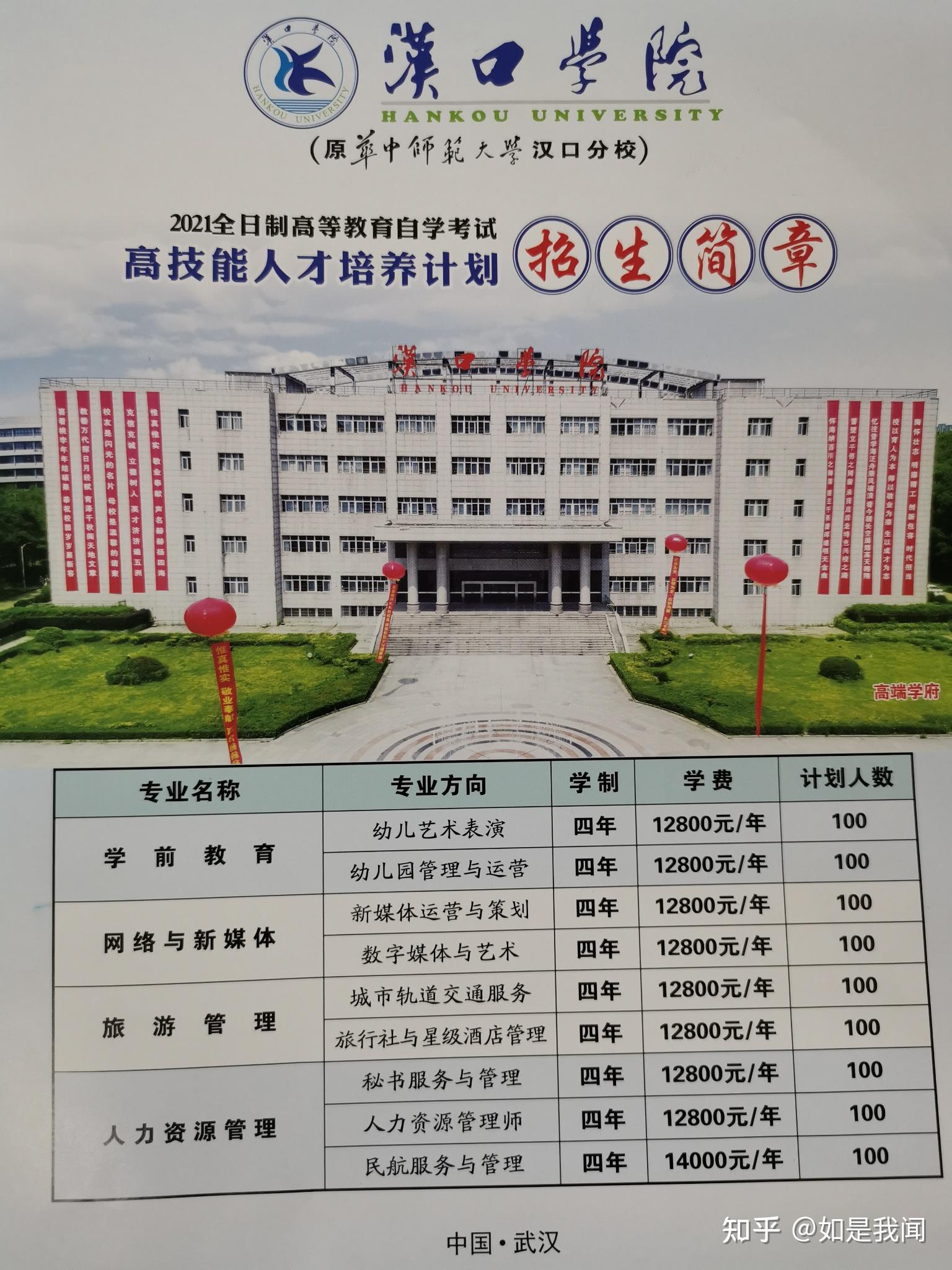 汉口学院怎么样?本科助学班,的学生学费真的是八千二吗?