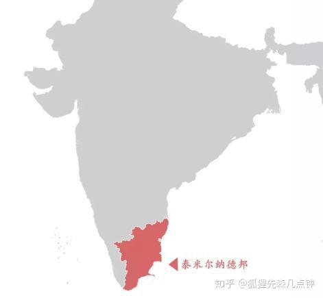 和斯里兰卡隔海相望的,是印度的泰米尔纳德邦