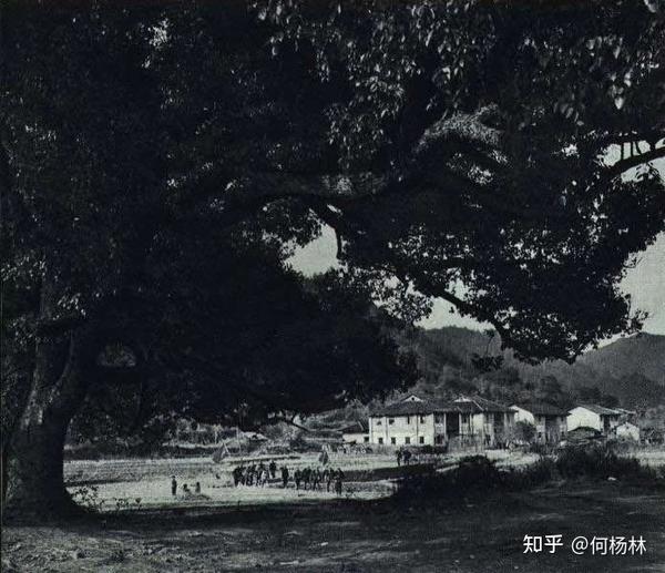 江西永新县三湾村,图片摄于1960年前后