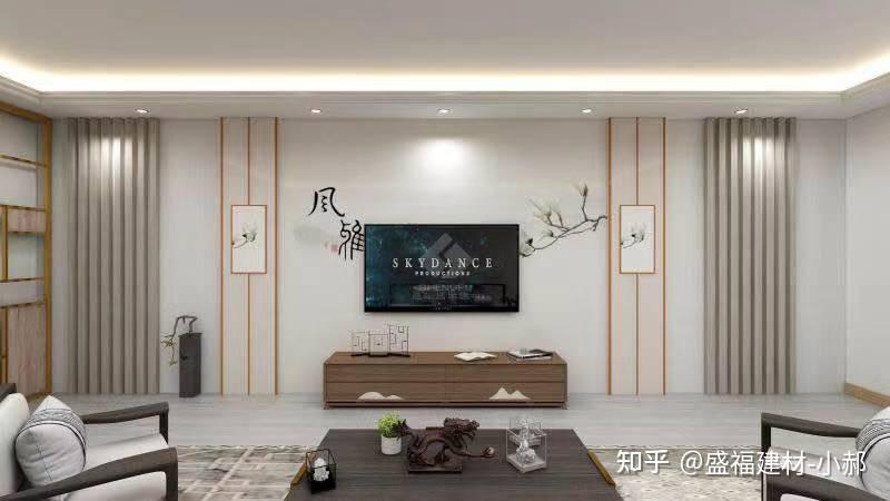 电视背景墙装修效果图2021新款 贵州本地集成墙面背景