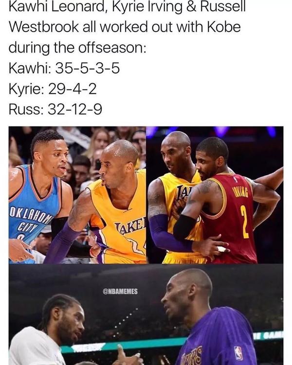 科比虽然退役了,但他的三个门徒还在统治着nba!