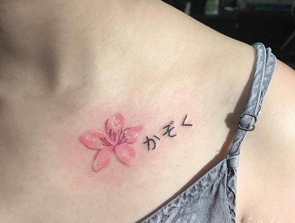 花语 樱花代表着高雅,质朴纯洁的爱情.