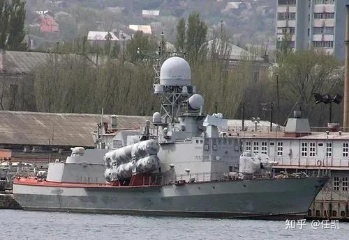 俄海军舰艇12411毒蜘蛛三型小型导弹艇