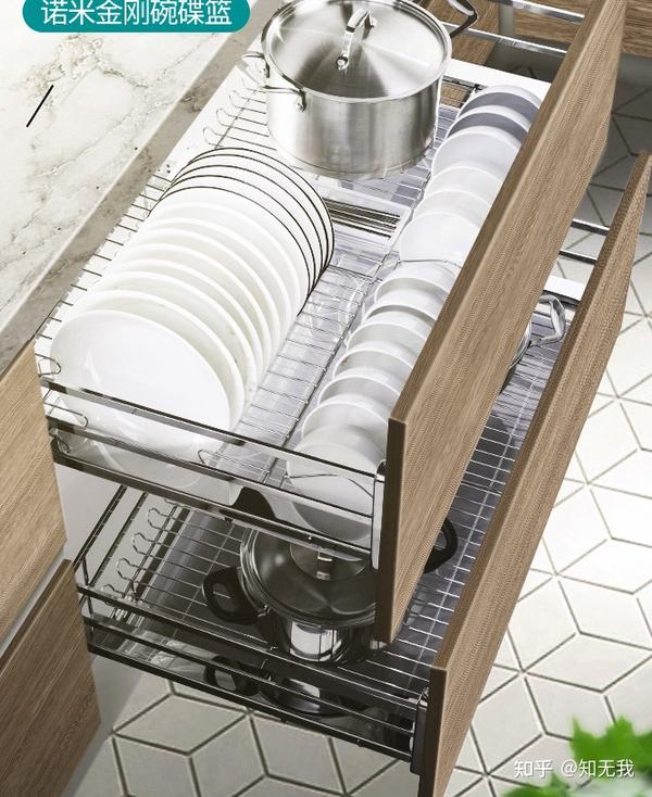 2021厨房橱柜拉篮品牌推荐及尺寸选购安装保养转角碗碟调料吊柜高柜