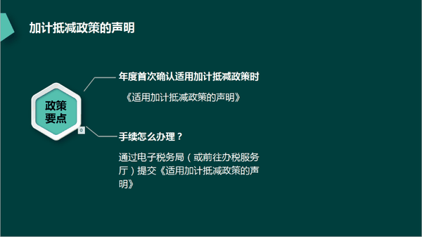 增值税加计抵减