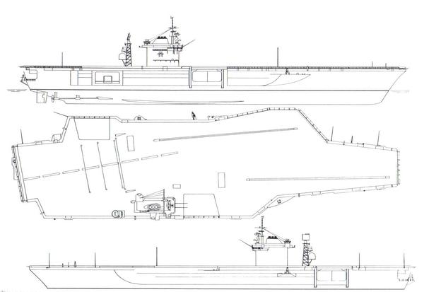 卡特政府时期曾设想以cvv中型航空母舰取代二战末期建造的cv-41