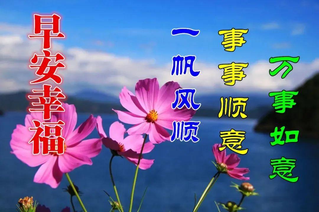 早上好2021图片周一,专用星期一早上好图片 2021初秋最新版早上好动态图片大全早安祝福语短信句子集锦