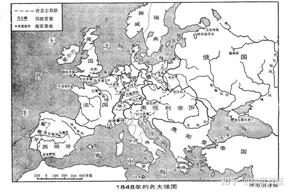 争夺欧洲霸权的斗争(1848-1918)读书笔记:第一章 革命
