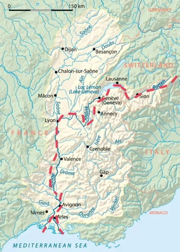 收藏地:法国-巴黎-奥赛博物馆 瑞士,阿尔卑斯山,罗纳冰川.