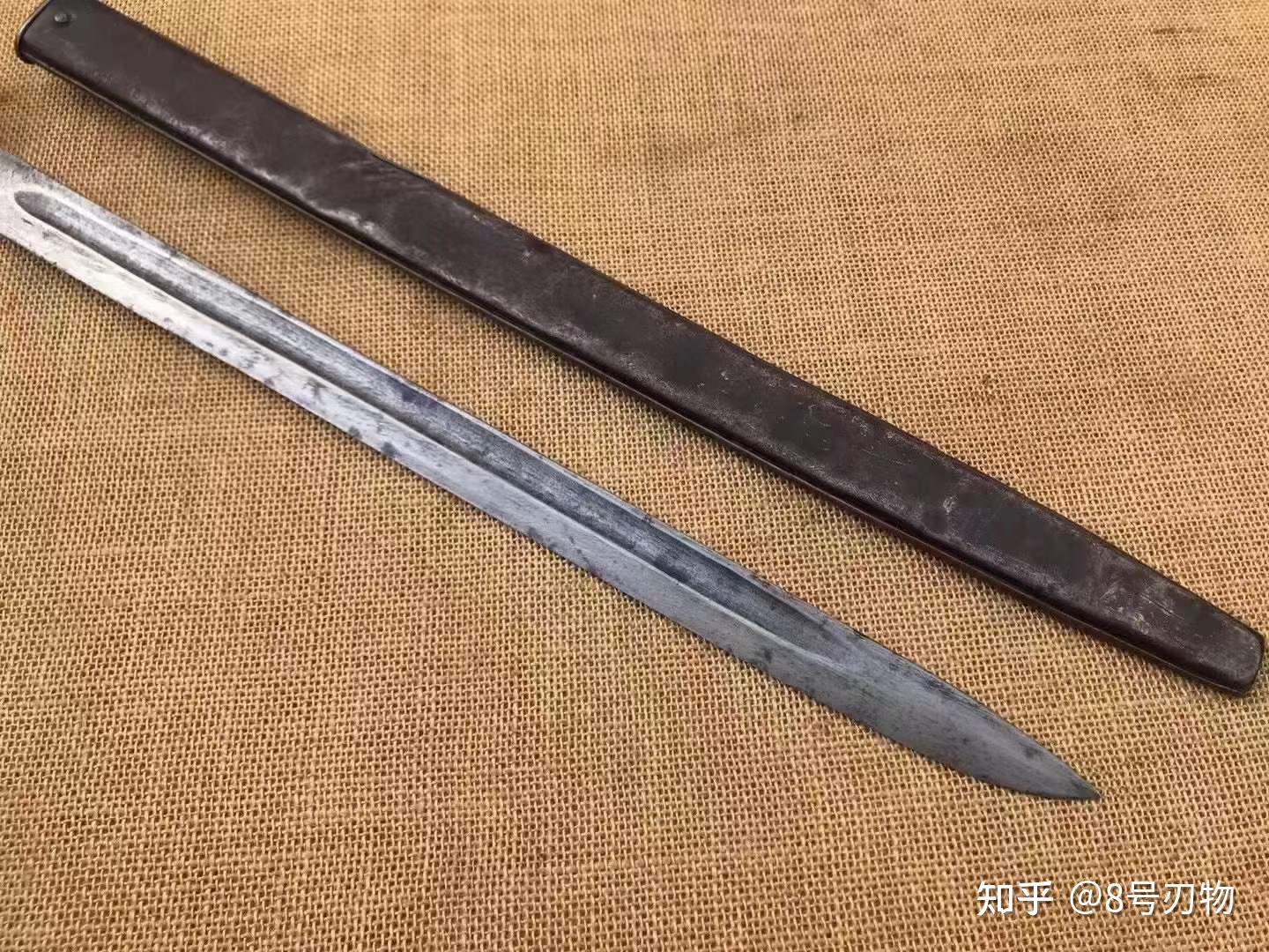 长中正式刺刀抗战时期