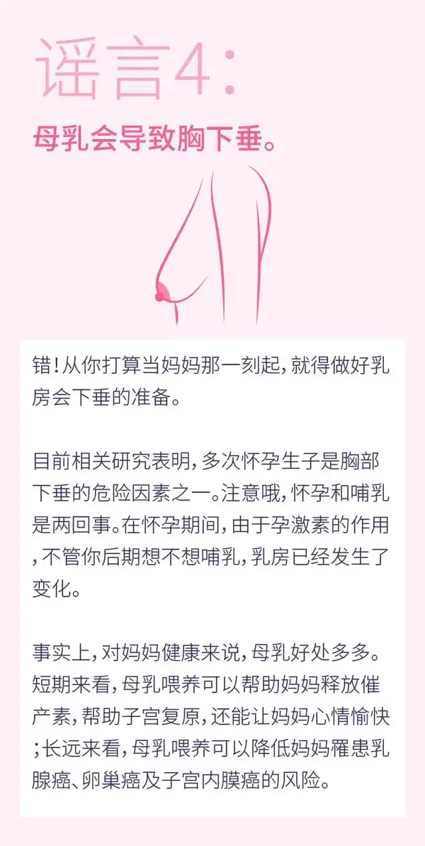 胸大下垂?母乳喂养还不能喊累?怪女人命苦咯