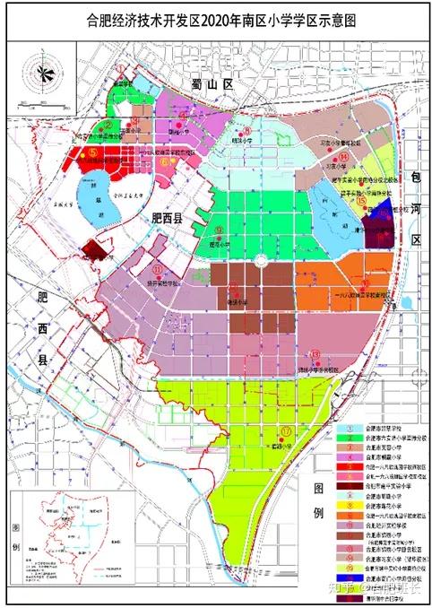 2021年合肥最新学区划分有哪些变化班长带你看最全解析