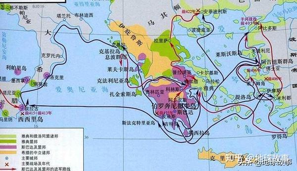 殖民主义下大扩张的古希腊它击败波斯并非是以弱胜强