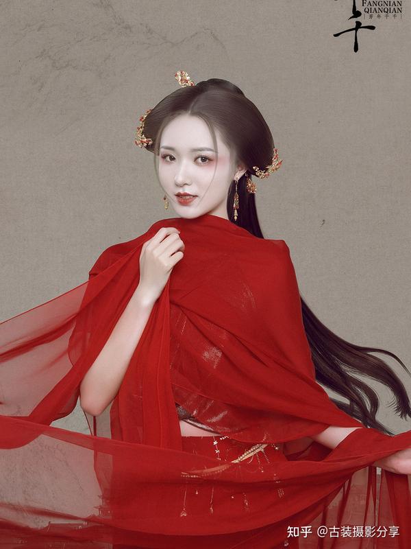 盘子女人坊盛夏古装主题|元气满满的红衣少女