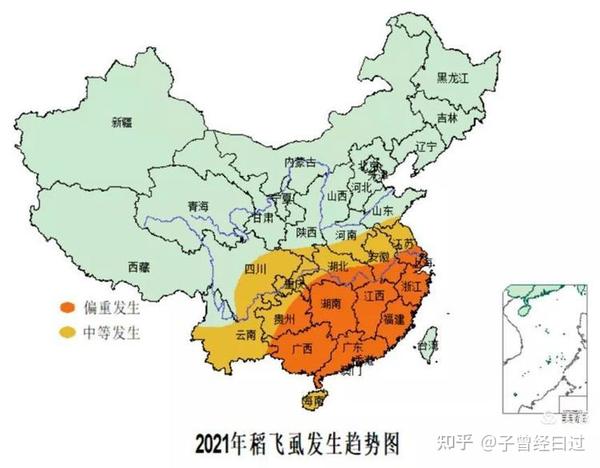 重磅!2021年全国农作物重大病虫害发生趋势预测发布