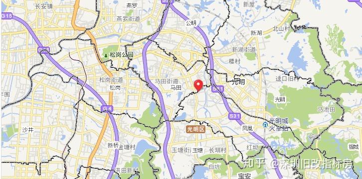 深圳市光明华润马田大围城市更新拆迁旧改工作申报中