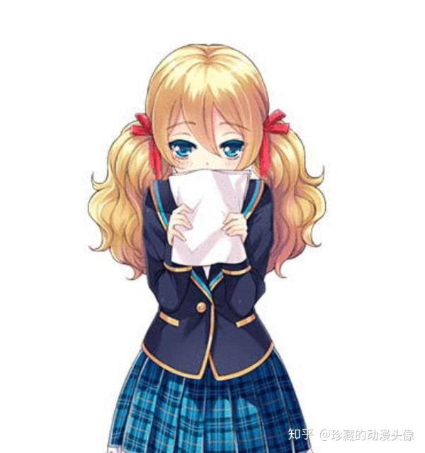珍藏的动漫头像:校园风系列,多才多艺的女孩,特别特别