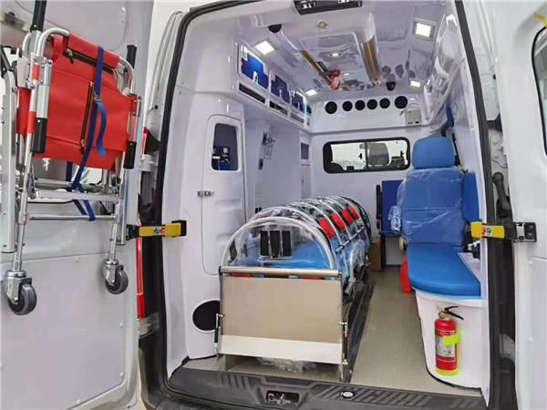江铃福特新世代负压救护车v348出厂价多少钱一辆