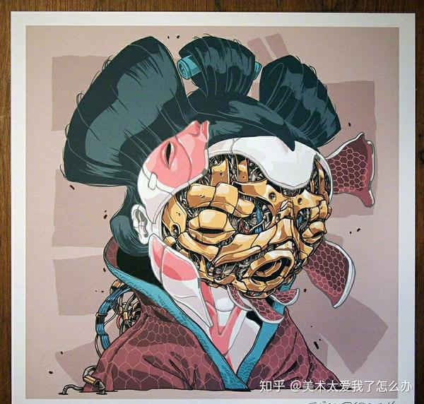 《〔校考设计考试技巧性干货〕#央美设计考试[超话]#动漫人物与机械的
