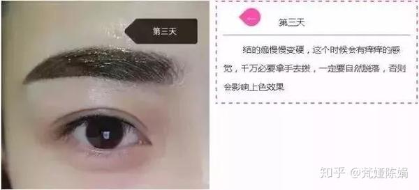 梵娅半永久纹眉后的七天你将经历什么