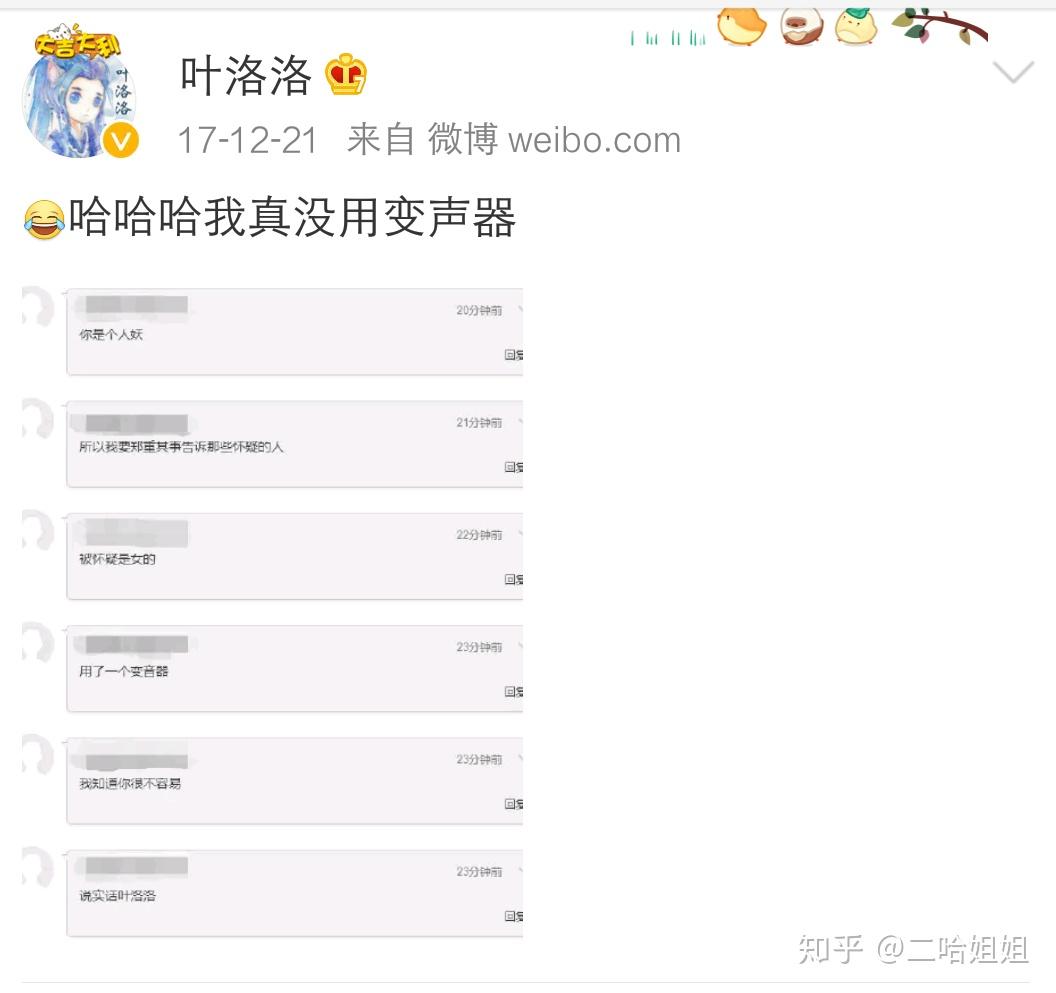 如何评价网络歌手叶洛洛