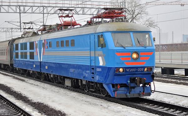 科普苏联铁道部两节重联直流客运电力机车的尝试chs7型电力机车
