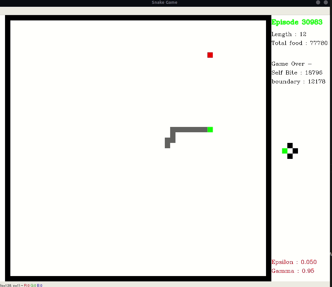我用tensorflow2.0训练了一只ai来玩贪吃蛇