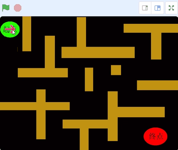 scratch3.0入门篇08——迷宫游戏