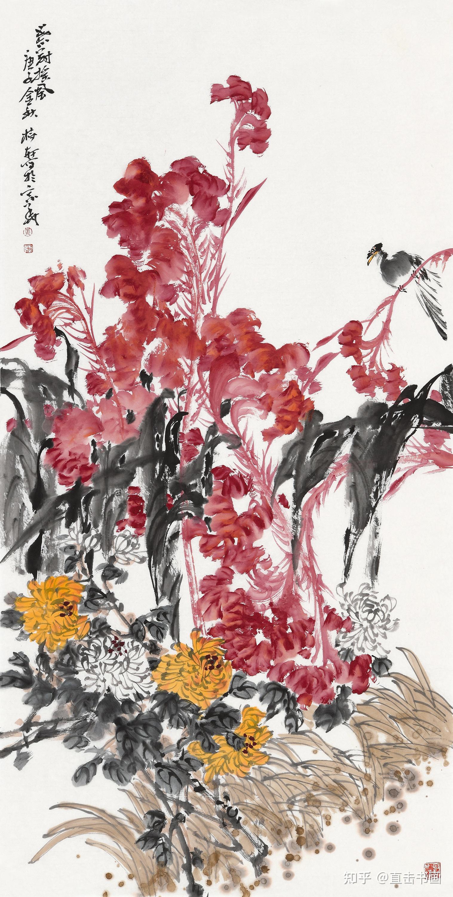 中国美术家协会会员崔树轩花鸟画作品欣赏